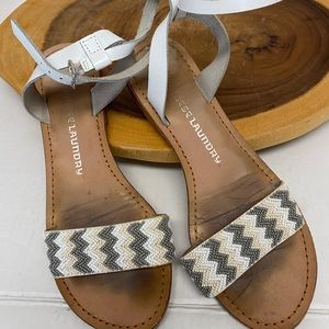 Chinese Laundry Beaded Z Baby Leather Sandals